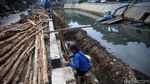 Perbaikan Tanggul Kali Sunter Terus Dikebut