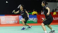 Mereka menang dua set langsung dengan skor 21-19, 21-10.