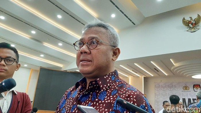 Ketua KPU Arief Budiman (Lisye Sri Rahayu/detikcom)