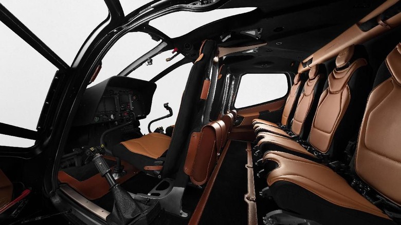 Desain kabin helikopter ACH130 Edisi Aston Martin (Airbus Corporate Helicopters) Desain kabin helikopter ACH130 Edisi Aston Martin (Airbus Corporate Helicopters)