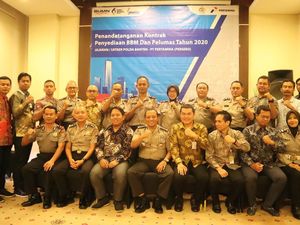 Pertamina MOR III Pasok BBM & Pelumas untuk Polda Banten