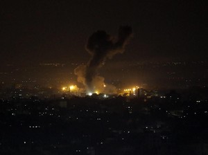 Diserang 4 Roket dari Gaza, Israel Gempur Posisi Hamas