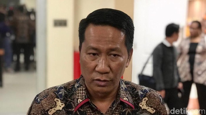 Ketua Baleg DPR Supratman Andi Atgas (Mochamad Zhacky/detikcom)