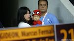 Lucu! Saat Anak Marcus Gideon Pakai Baju Spiderman