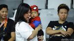 Lucu! Saat Anak Marcus Gideon Pakai Baju Spiderman