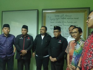 Hasto-Ketum GP Ansor Bertemu Bahas Ada Kelompok Adu Domba NU-PDIP