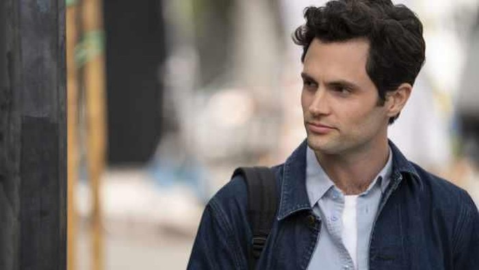 You Cuplikan adegan di serial You (2018) yang tayang di Netflix.