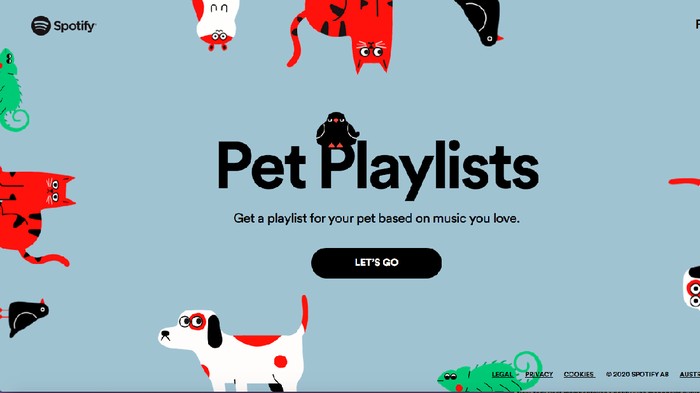 Spotify Luncurkan Playlist Lagu Untuk Hewan Piaraan (Spotify) Spotify Luncurkan Playlist Lagu Untuk Hewan Piaraan (Spotify)