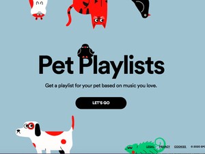 Spotify Luncurkan Playlist Lagu Untuk Hewan Piaraan