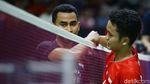 Ekspresi Kemenangan Anthony Ginting