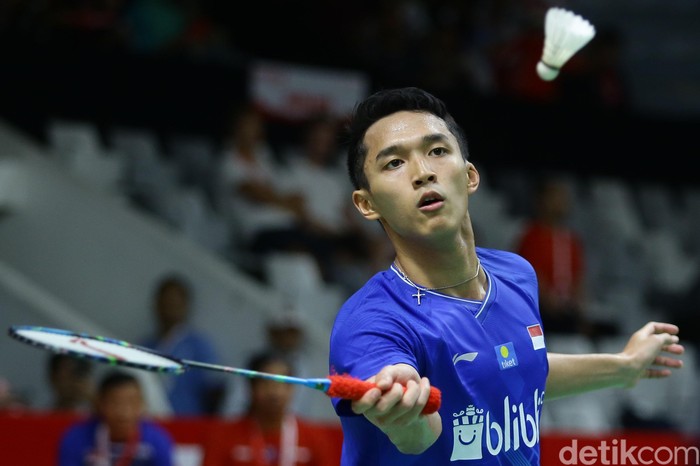 Jonatan Christie melaju ke perempat final Indonesia Masters 2020. Jojo melibas wakil Taiwan, Wang Tzu Wei.