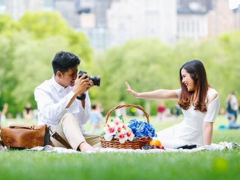 prewedding artis sederhana