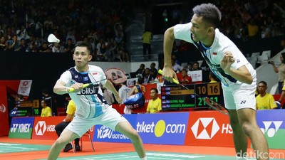 Fajar/Rian Tembus Perempat Final Indonesia Masters 2020