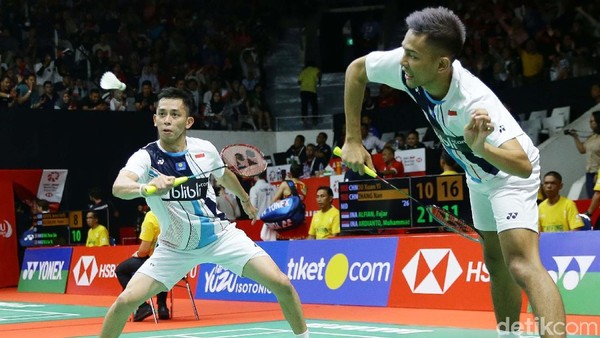 Fajar/Rian Tembus Perempat Final Indonesia Masters 2020
