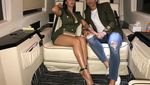 Foto: Gaya Pacar Cristiano Ronaldo di Jet Pribadinya