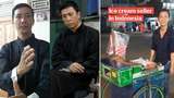 Viral! Penjual Es Krim di Singkawang Ini Mirip Aktor IP Man