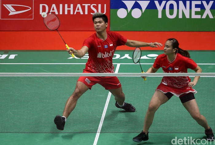 Ganda campuran Indonesia Praveen Jordan/Melati Daeva gagal melaju ke semifinal Indonesia Masters 2020. Praveen/Melati ditumbangkan wakil Prancis Thom/Delphine.