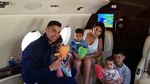 Foto: Gaya Pacar Cristiano Ronaldo di Jet Pribadinya