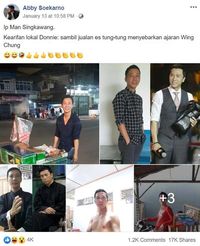 Viral! Penjual Es Krim di Singkawang Ini Mirip Aktor IP Man