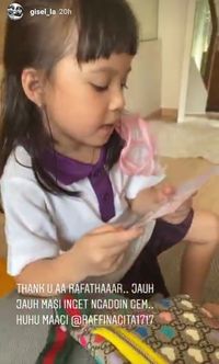 Ulang Tahun Ke-5, Gempi Dapat Kado Mevvah Tas Gucci dari Rafathar