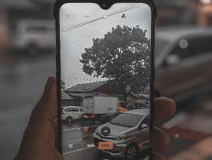 Antara Senja, Hujan dan Aktivitasku