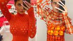 Kocak! Bermodal Makanan, Pria Ini Parodikan Gaya Baju Artis