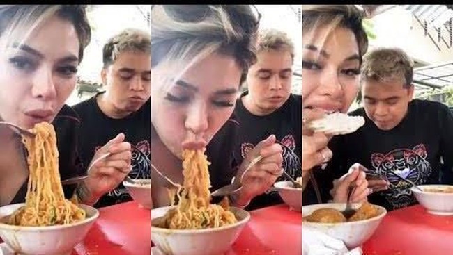 Nikita Mirzani Seksi Saat Kulineran hingga Hobi Makan Bakso Gerobakan