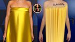 Kocak! Bermodal Makanan, Pria Ini Parodikan Gaya Baju Artis