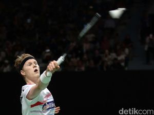 Ke Semifinal Usai Kalahkan Jonatan, Antonsen Tak Buru-Buru Bicara Gelar Juara