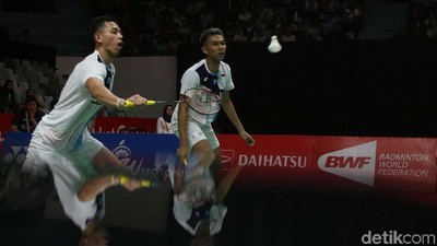 Smash-smash Keras Antarkan Fajar/Rian ke Semifinal