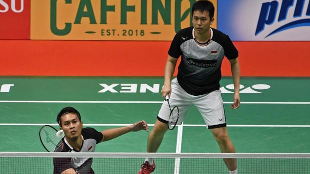 Ahsan/Hendra ke final Indonesia Masters 2020. (