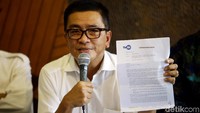 Helmy Yahya pun akhirnya buka suara terkait pemecatan dirinya sebagai Dirut TVRI kepada awak media, Jakarta, Jumat (17/1/2020).