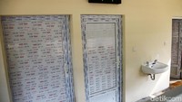Toilet juga hampir selesai pembungunannya.