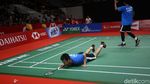 Gulung Ganda Terbaik Taiwan, Hendra/Ahsan ke Semifinal