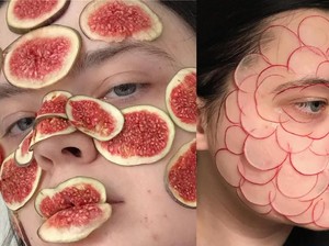 Dengan Lobak dan Buah, Seniman Ini Buat Karya Seni Organik