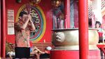 Jelang Imlek, Vihara Dharma Bhakti Bersolek