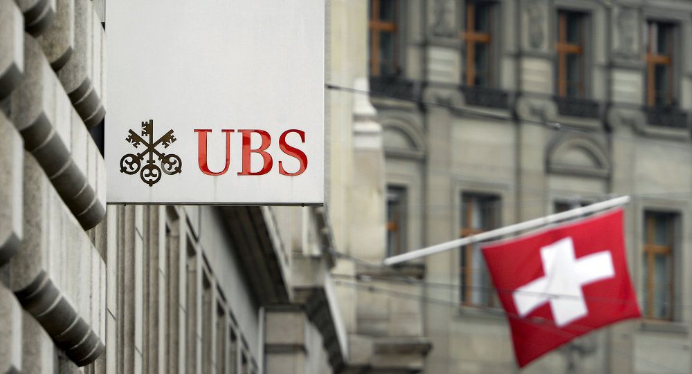 Foto ilustrasi: UBS, Bank di Swiss yang jadi klaim tidak benar bahwa bank ini menjadi tempat penyimpanan harta raja-raja Nusantara. (Fabrice Coffrini/AFP)