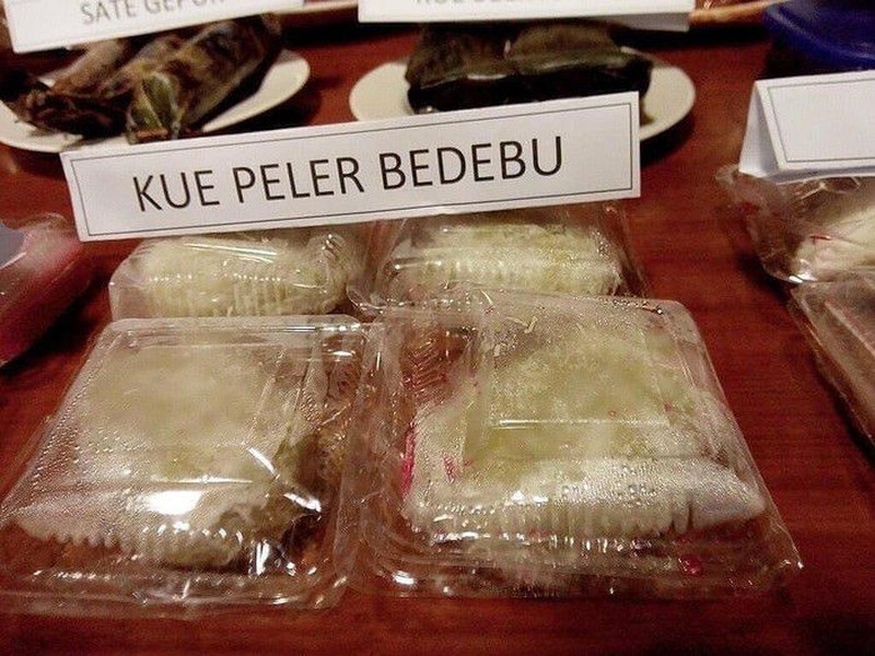 Jajanan tradisional dengan nama jorok