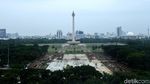 Ratusan Pohon Ditebang, Monas Kini Gundul dan Gersang
