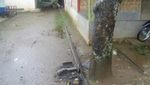 Ada Rumah yang Makan Rel KA Rangkas-Pandeglang, Ini Wujudnya