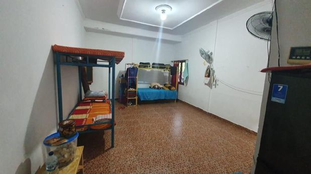 Penampungan yang digerebek polisi