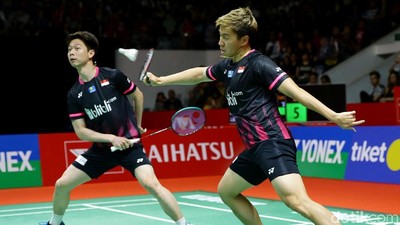 All Indonesia Final Terwujud di Partai Ganda Putra