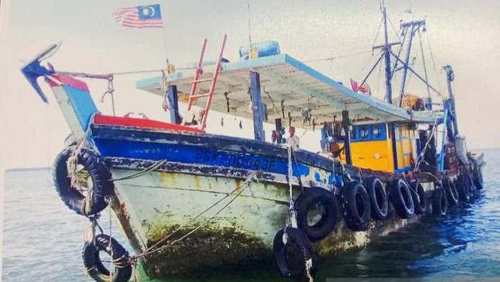 Kapal yang digunakan kedelapan WNI yang diculik di perairan Tambisan Lahad Datu Malaysia (Foto: dok. Antara) Kapal yang digunakan kedelapan WNI yang diculik di perairan Tambisan Lahad Datu Malaysia (Foto: dok. Antara)