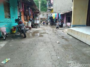Imbas Hujan Deras, Kawasan Bangka Jaksel Sempat Banjir
