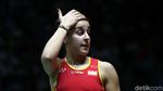 Senyum Ceria Ratchanok Intanon Usai Jadi Juara Tunggal Putri