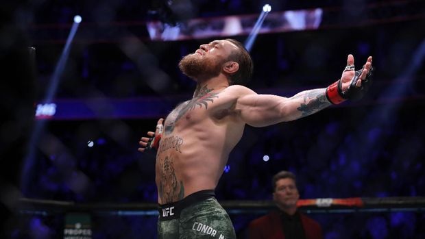 LAS VEGAS, NEVADA - JANUARY 18: Conor McGregor prepares for his welterweight fight against Donald Cerrone during UFC246 at T-Mobile Arena on January 18, 2020 in Las Vegas, Nevada. Steve Marcus / Getty Images / AFP