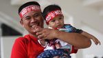 Antusias Suporter Meriahkan Final Indonesia Masters 2020