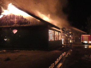 Pondok Pesantren Al Ikhlas Lampoko Polman Terbakar