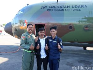 Video: Chaerul Montir Pembuat Pesawat Diajak Terbang TNI AU