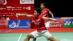 Ekspresi Kemenangan Greysia Polii/Apriyani Rahayu